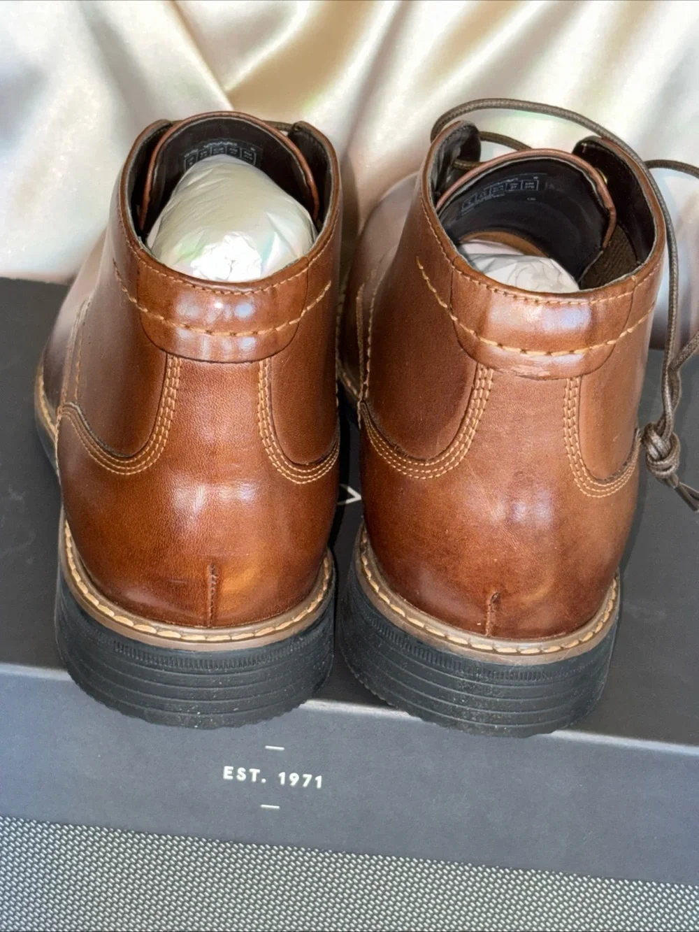 Rockport - Men's Classic Break Chukka Boots Brown Size 9W  V81656 New